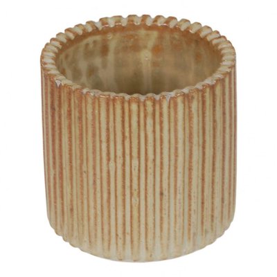 Cylinder Shaped Vase in Stoneware by Arne Bang-MTD-1399797