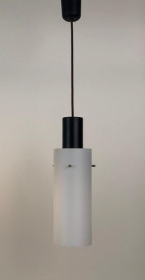 Cylindrical Hanging Pendant Lamps from West, Austria, 1970s, Set of 2-BAF-763426