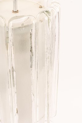 Cylindrical Pendant Fixture with Crystal Glass from Doria, Germany, 1970s-UGR-1192998