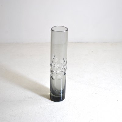 Cylindrical Smokey Colored Vase, 1960s-JQO-1003412