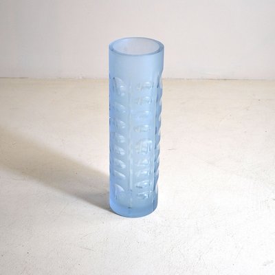 Cylindrical Vase in Stained Glass, 1960s-JQO-810895