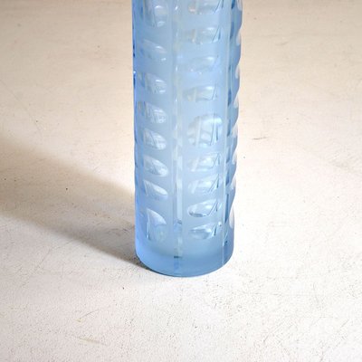 Cylindrical Vase in Stained Glass, 1960s-JQO-810895