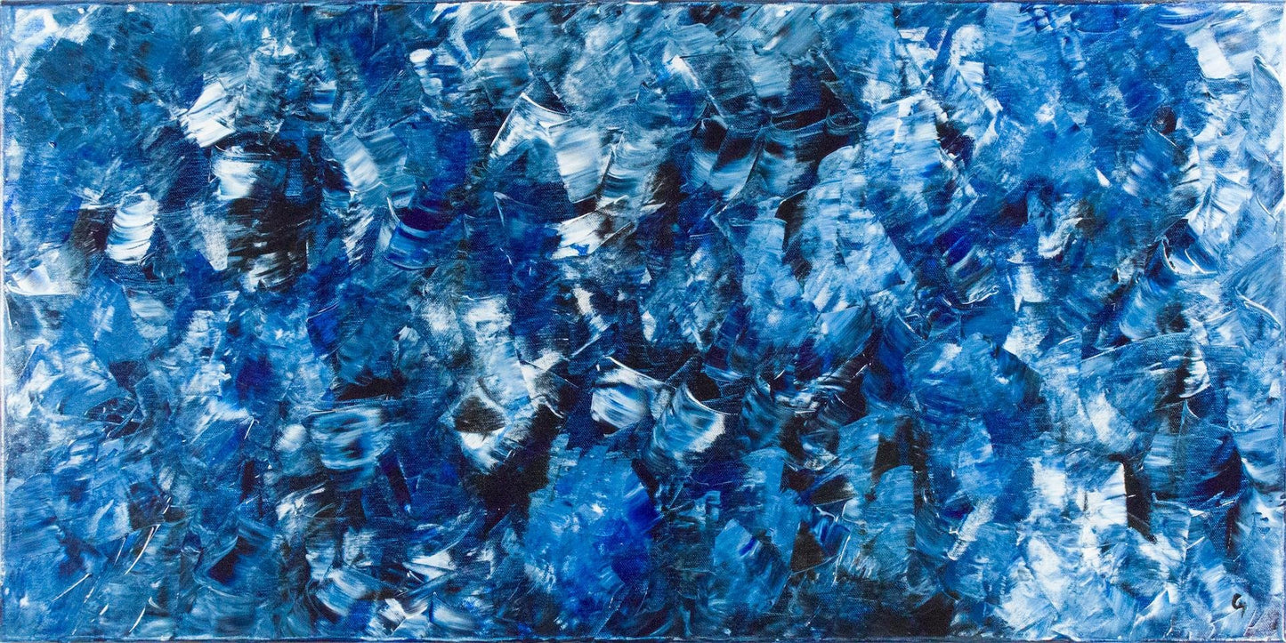 Cyrielle Schoorens, Ocean I, 2021, Acrylic on Canvas