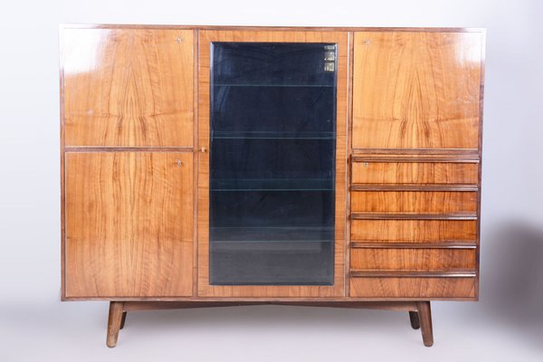 Czech Art Deco Sideboard in Walnut, 1940s-WHY-1747272