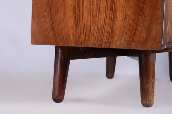 Czech Art Deco Sideboard in Walnut, 1940s-WHY-1747272