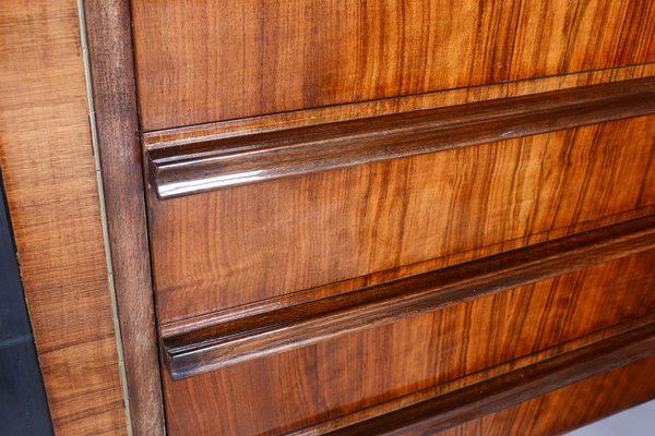 Czech Art Deco Sideboard in Walnut, 1940s-WHY-1747272