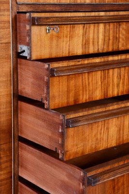 Czech Art Deco Sideboard in Walnut, 1940s-WHY-1747272