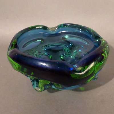 Czech Ashtray in Glass by Josef Hospodka for Chribska Glassworks-WK-1005536