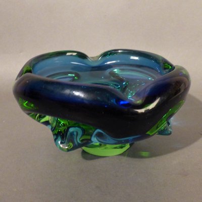 Czech Ashtray in Glass by Josef Hospodka for Chribska Glassworks-WK-1005536