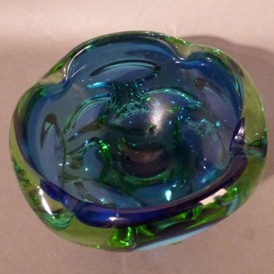 Czech Ashtray in Glass by Josef Hospodka for Chribska Glassworks-WK-1005536