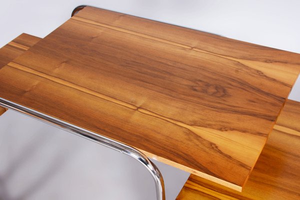 Czech Bauhaus Walnut Writing Desk by André Lurcat, 1930s-WHY-1751948