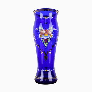 Czech Glass Vase from Novoborské Sklo, 1970s-TZ-1192563