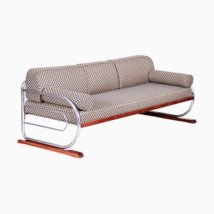 Czech Grey Bauhaus Sofa by Thonet for Robert Slezak, 1930s-WHY-1098727