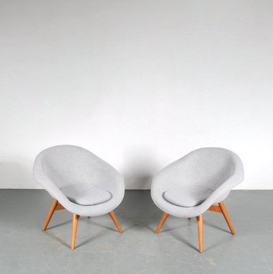 Czech Lounge Chairs by Frantisek Jirak, 1950s, Set of 2-GG-1082064