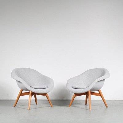 Czech Lounge Chairs by Frantisek Jirak, 1950s, Set of 2-GG-1082064