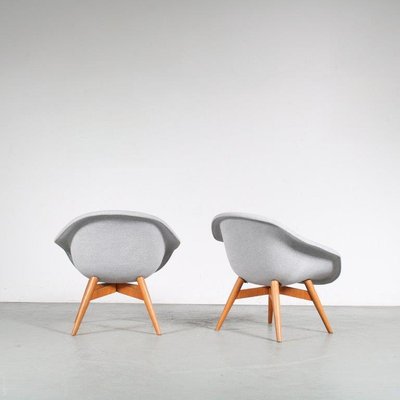 Czech Lounge Chairs by Frantisek Jirak, 1950s, Set of 2-GG-1082064