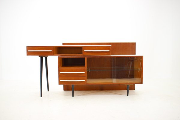 Czech Modular Set of Desk and Chest of Drawers by M.Pozar, 1960s, Set of 2-TZ-1271458