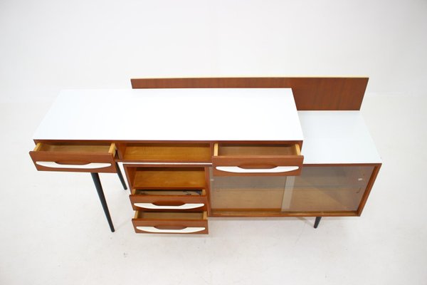 Czech Modular Set of Desk and Chest of Drawers by M.Pozar, 1960s, Set of 2-TZ-1271458