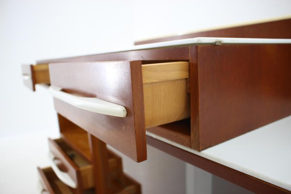 Czech Modular Set of Desk and Chest of Drawers by M.Pozar, 1960s, Set of 2-TZ-1271458