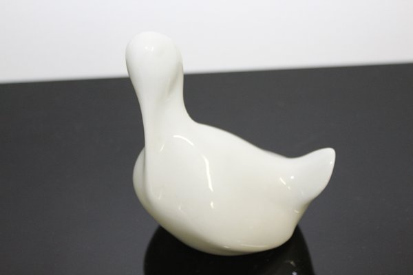 Czech Porcelain Duck from Royal Dux, 1960s-ZWH-796646