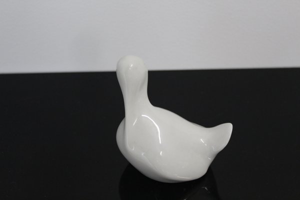 Czech Porcelain Duck from Royal Dux, 1960s-ZWH-796646