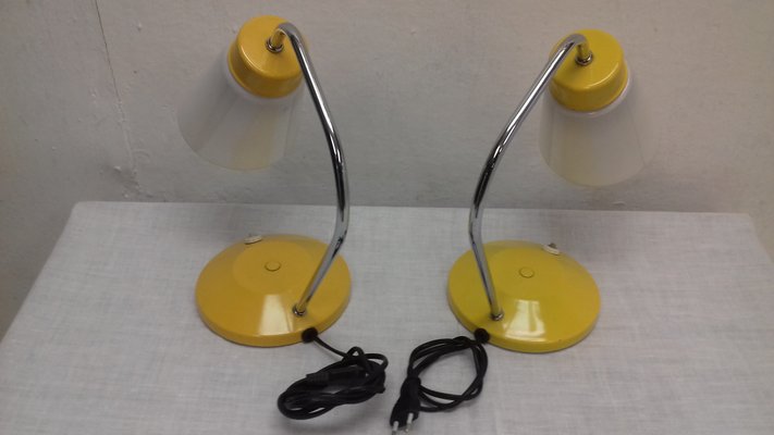 Czech Table Lamps from Lidokov, 1960s, Set of 2-TZ-584638