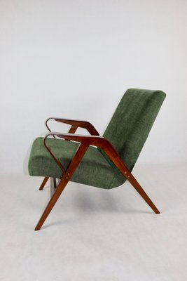 Czech Tatra Armchair in Olive Green attributed to Frantisek Jirak, 1970s-UJQ-2036240