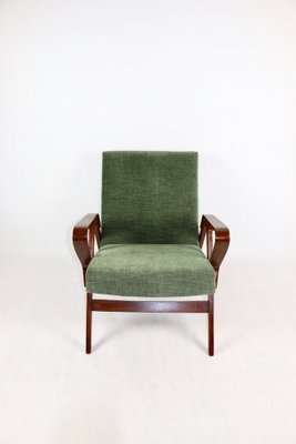 Czech Tatra Armchair in Olive Green attributed to Frantisek Jirak, 1970s-UJQ-2036240