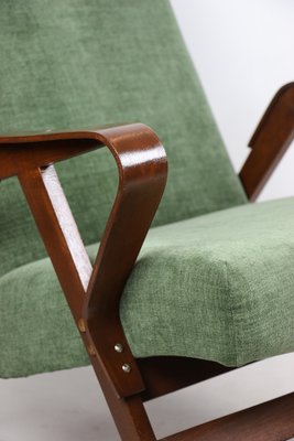 Czech Tatra Armchair in Olive Green attributed to Frantisek Jirak, 1970s-UJQ-2036240