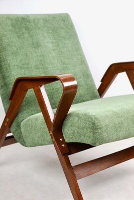 Czech Tatra Armchair in Olive Green attributed to Frantisek Jirak, 1970s-UJQ-2036240