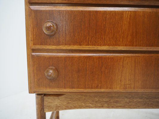 Czech Teak and Oak Chest of Drawers by Krasna Jizba, 1960s-TZ-1079009