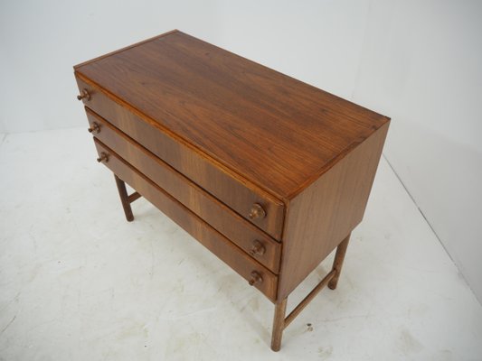 Czech Teak and Oak Chest of Drawers by Krasna Jizba, 1960s-TZ-1079009