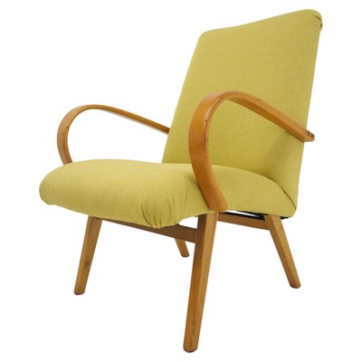 Czech Ton/Thonet Beech Armchairs, 1960s, Set of 2-TZ-1079006