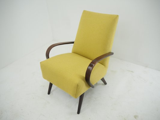 Czech Ton/Thonet Beech Armchairs, 1960s, Set of 2-TZ-1079005