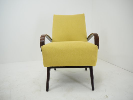 Czech Ton/Thonet Beech Armchairs, 1960s, Set of 2-TZ-1079005