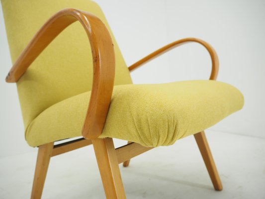 Czech Ton/Thonet Beech Armchairs, 1960s, Set of 2-TZ-1079006