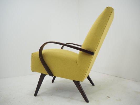 Czech Ton/Thonet Beech Armchairs, 1960s, Set of 2-TZ-1079005