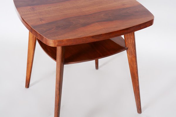 Czech Walnut Table, 1950s-WHY-1028627