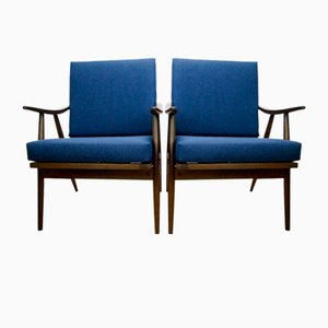 Czechoslovak Armchairs from Ton, 1960s, Set of 2-NIT-1339057