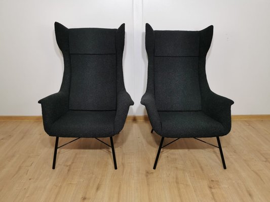 Czechoslovakia Lounge Chair by Miroslav Navratil, 1960s, Set of 2-QJA-1196013