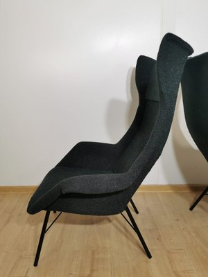 Czechoslovakia Lounge Chair by Miroslav Navratil, 1960s, Set of 2-QJA-1196013