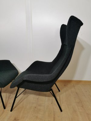 Czechoslovakia Lounge Chair by Miroslav Navratil, 1960s, Set of 2-QJA-1196013