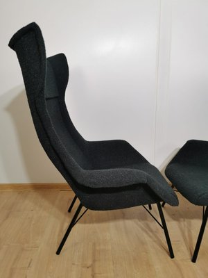 Czechoslovakia Lounge Chair by Miroslav Navratil, 1960s, Set of 2-QJA-1196013