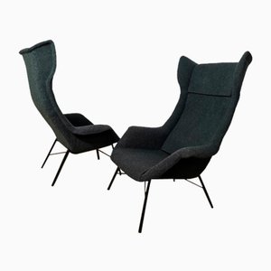 Czechoslovakia Lounge Chair by Miroslav Navratil, 1960s, Set of 2-QJA-1196013