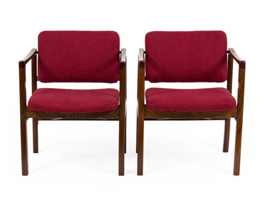 Czechoslovakian Armchairs, 1970s, Set of 8-ABO-1448632