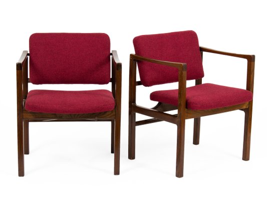 Czechoslovakian Armchairs, 1970s, Set of 8-ABO-1448632