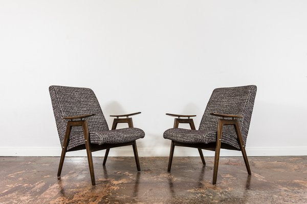 Czechoslovakian Armchairs by Jaroslav Šmídek for Jitona, 1960s, Set of 2-IXL-1745400