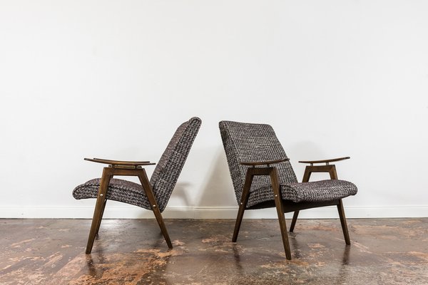 Czechoslovakian Armchairs by Jaroslav Šmídek for Jitona, 1960s, Set of 2-IXL-1745400