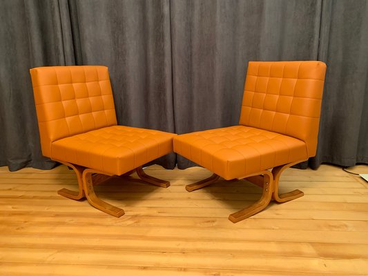 Czechoslovakian Armchairs by Ludvik Volak for Drevopodnik Holesov, 1960s, Set of 2-RTR-1162329