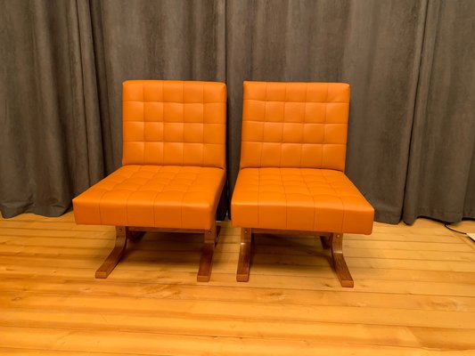 Czechoslovakian Armchairs by Ludvik Volak for Drevopodnik Holesov, 1960s, Set of 2-RTR-1162329